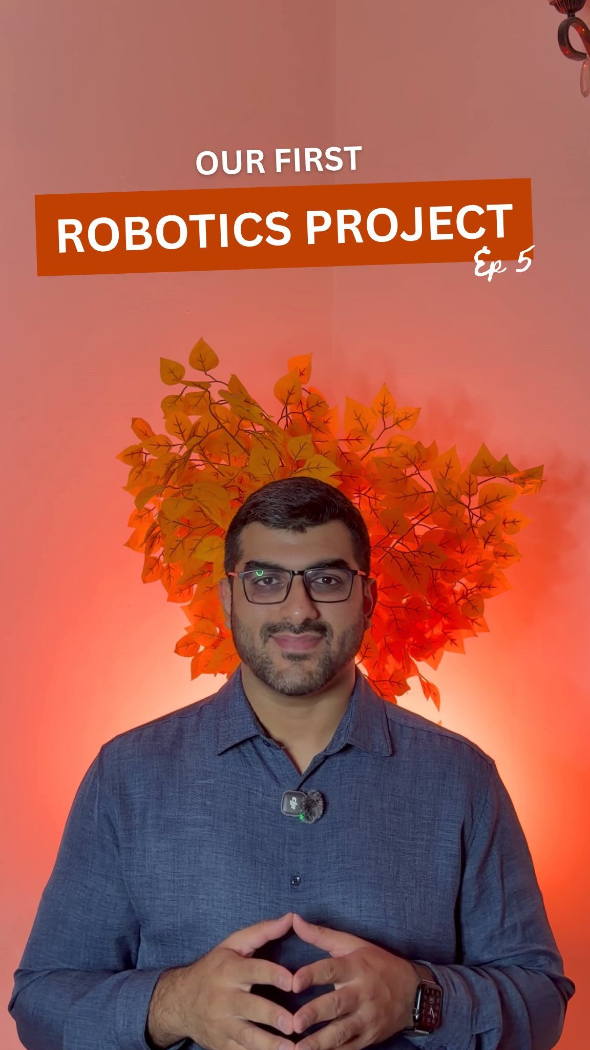 EP 05 cover: Picked my first robot: the SO-ARM101. Open source, which means I learn every joint, axis and gripper myself.